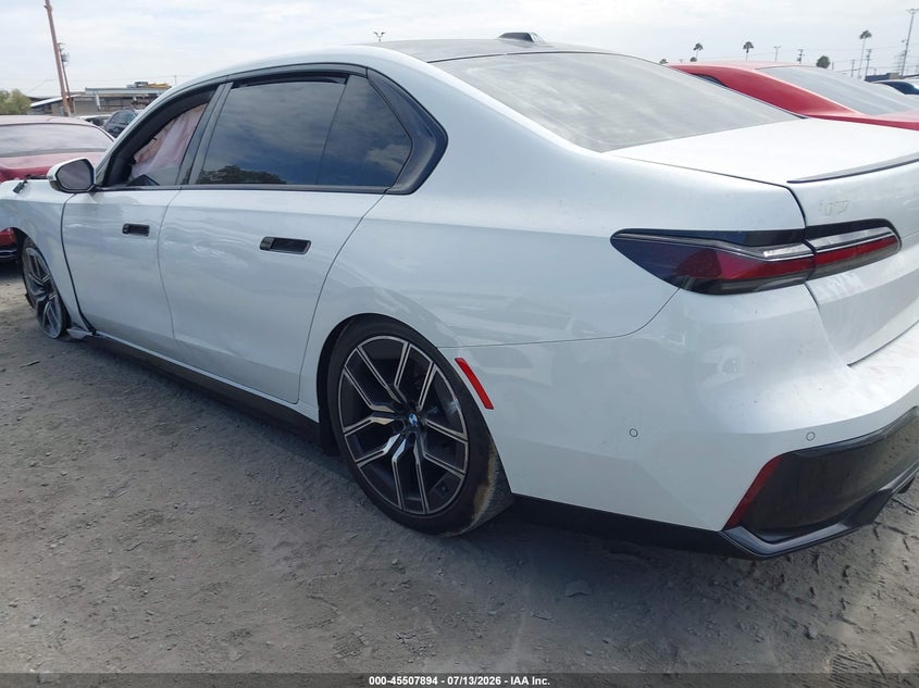 Vin: wby53ej00rcp92198, lot: 46006110, bmw i7 xdrive60 20243