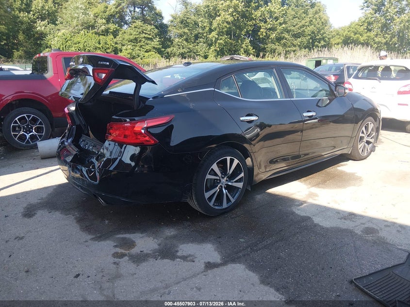 Vin: 1n4aa6apxhc429405, lot: 46006119, nissan maxima 3.5 platinum 20174