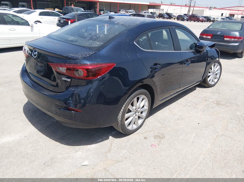 Vin: jm1bn1w30h1140704, lot: 46006121, mazda mazda3 grand touring 20174