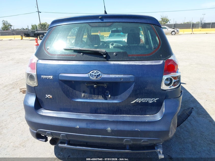2008 Toyota Matrix Xr VIN: 2T1KR32E18C713581 Lot: 45507940