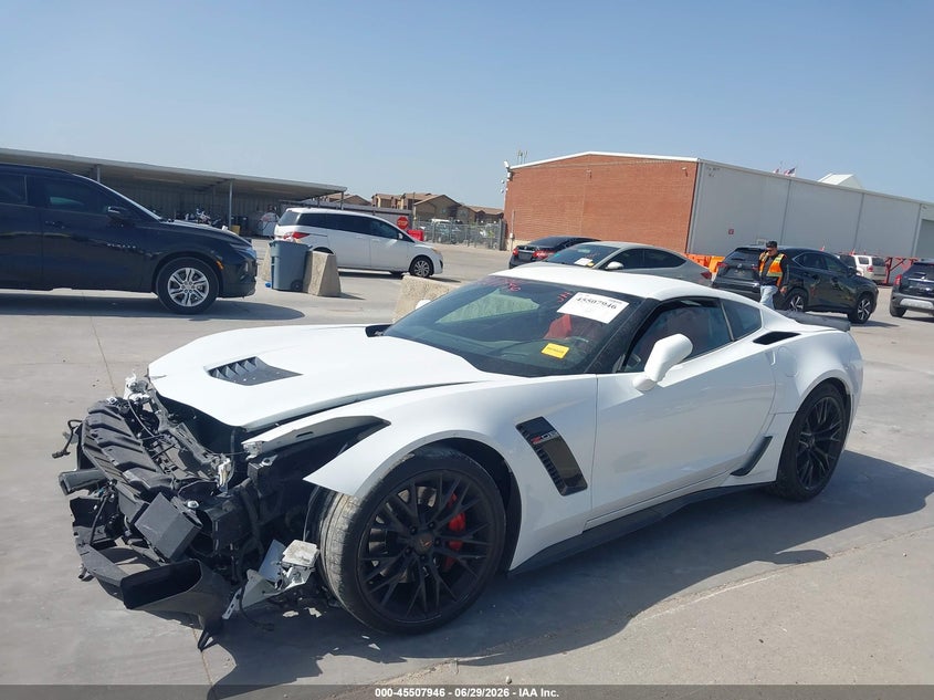 Vin: 1g1yk2d78h5116585, lot: 46006162, chevrolet corvette stingray z51 20172