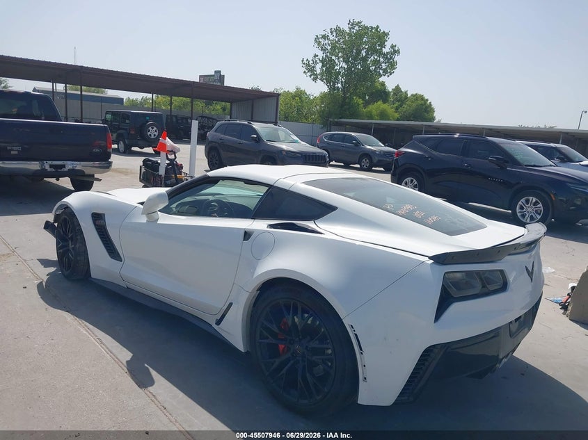 Vin: 1g1yk2d78h5116585, lot: 46006162, chevrolet corvette stingray z51 20173