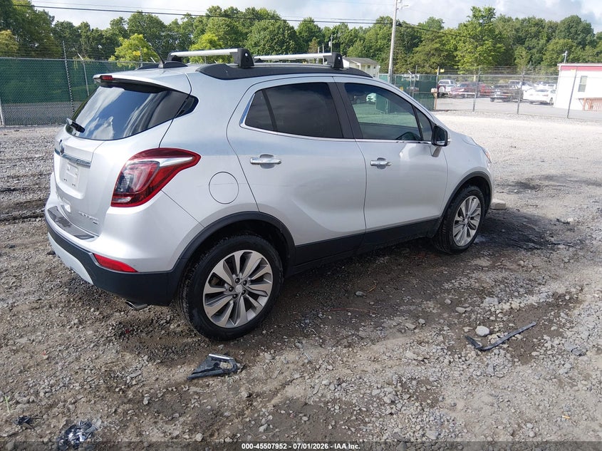 Vin: kl4cjesb7jb723012, lot: 46006168, buick encore preferred 20184