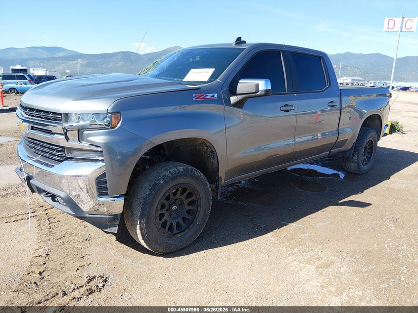 2020 Chevrolet Silverado 1500 4wd  Standard Bed Lt 3GCUYDED7LG179571 photo 1