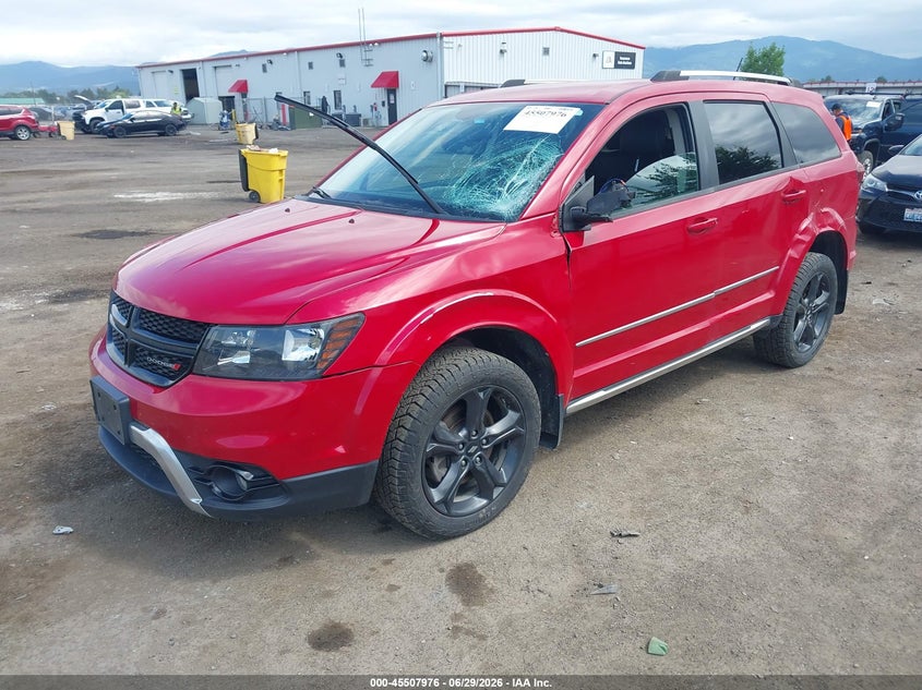 2018 Dodge Journey, Левый бок, IAAI, VIN 3C4PDDGG6JT329500 — фото 2