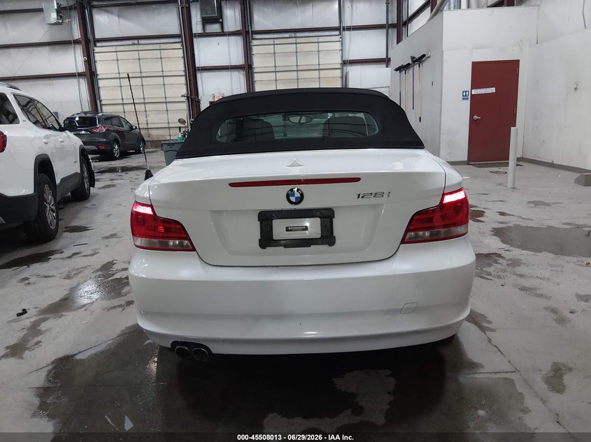 2013 BMW 128I VIN: WBAUN1C52DVR00730 Lot: 45508013