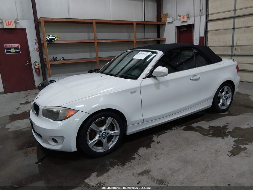 WBAUN1C52DVR00730 2013 Bmw 128i photo 1