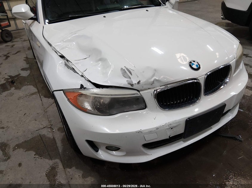 2013 BMW 128I VIN: WBAUN1C52DVR00730 Lot: 45508013