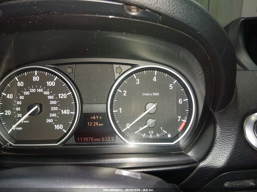 2013 BMW 128I VIN: WBAUN1C52DVR00730 Lot: 45508013