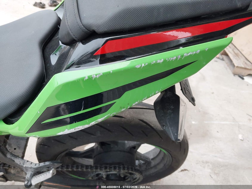 2023 Kawasaki Ex400 VIN: JKAEXKH10PDAM6759 Lot: 45508015