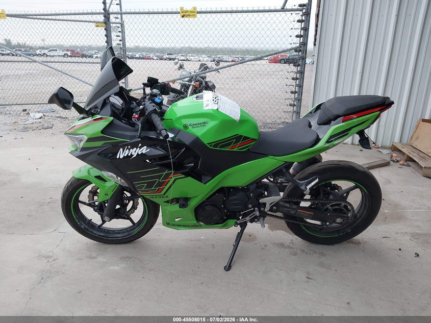 2023 Kawasaki Ex400 VIN: JKAEXKH10PDAM6759 Lot: 45508015