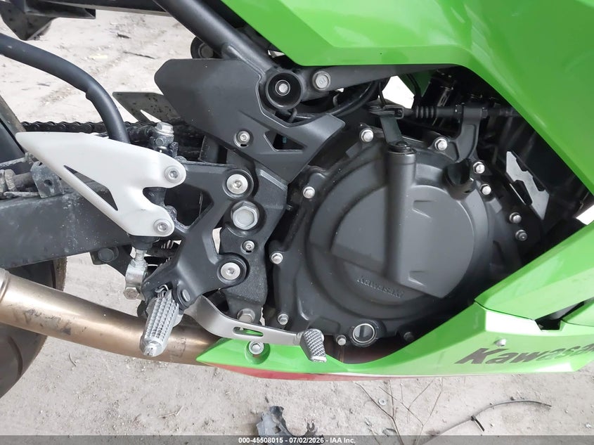2023 Kawasaki Ex400 VIN: JKAEXKH10PDAM6759 Lot: 45508015