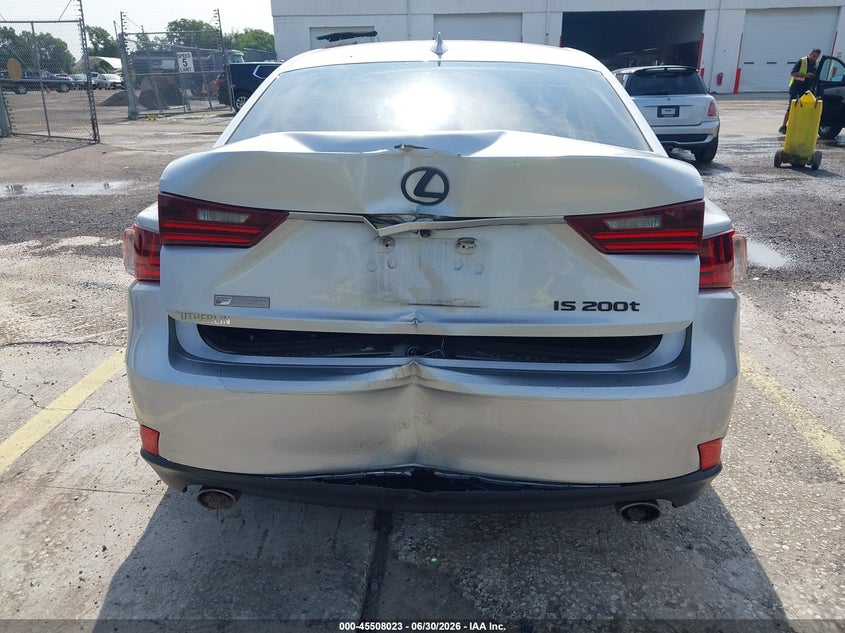 2016 Lexus Is 200T VIN: JTHBA1D28G5011752 Lot: 45508023