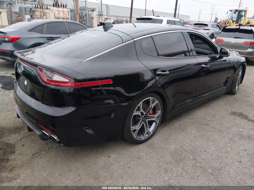 Vin: knae55lc1k6059906, lot: 46006252, kia stinger gt2 20194