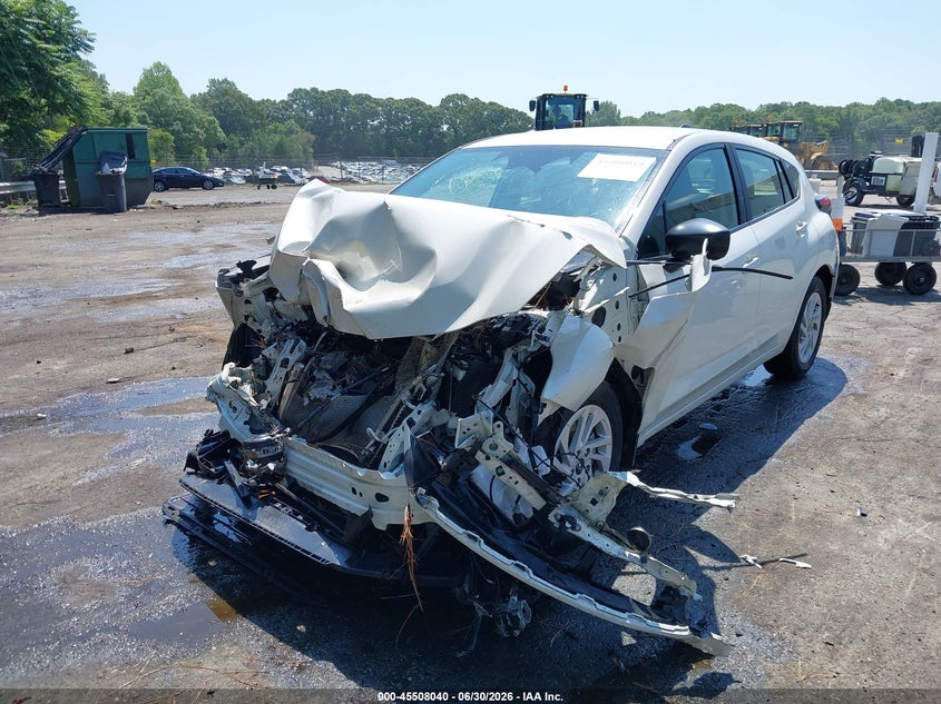 Vin: jf1guabc3r8897741, lot: 46006256, subaru impreza base 5-door 20242