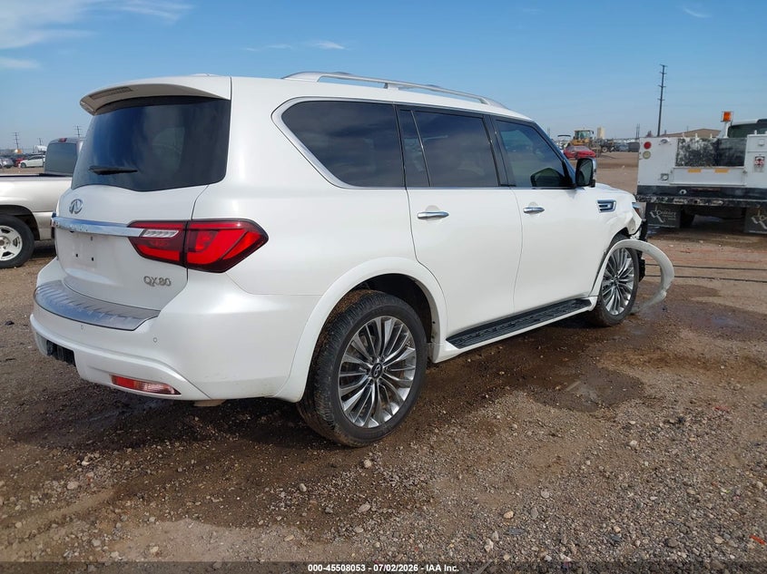 Vin: jn8az2be4m9270661, lot: 46006269, infiniti qx80 sensory awd 20214