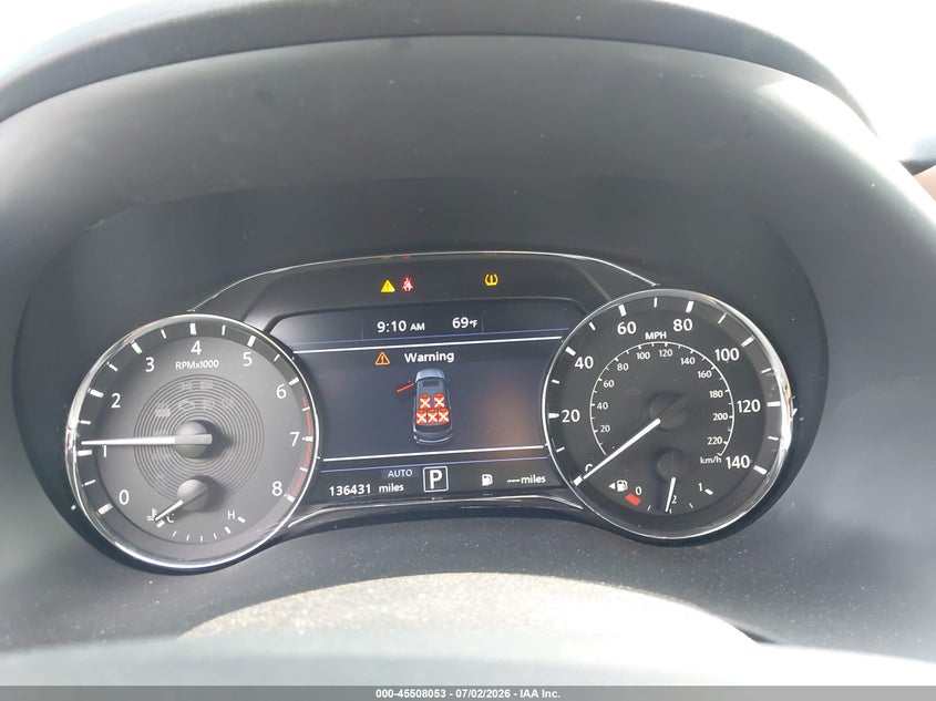 2021 Infiniti Qx80 Sensory Awd VIN: JN8AZ2BE4M9270661 Lot: 45508053