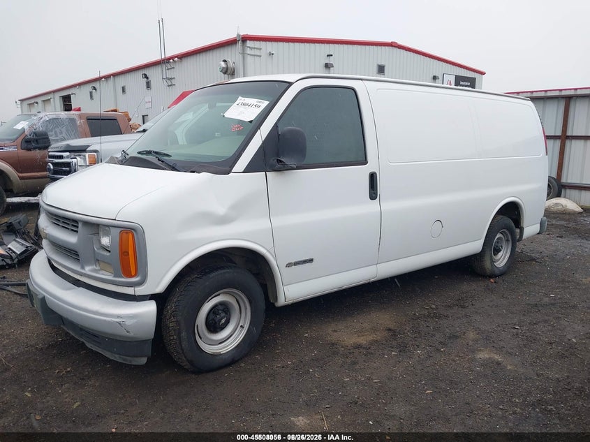 2000 Chevrolet Express, Left Front, IAAI, VIN 1GCEG15W6Y1124235 — photo 2