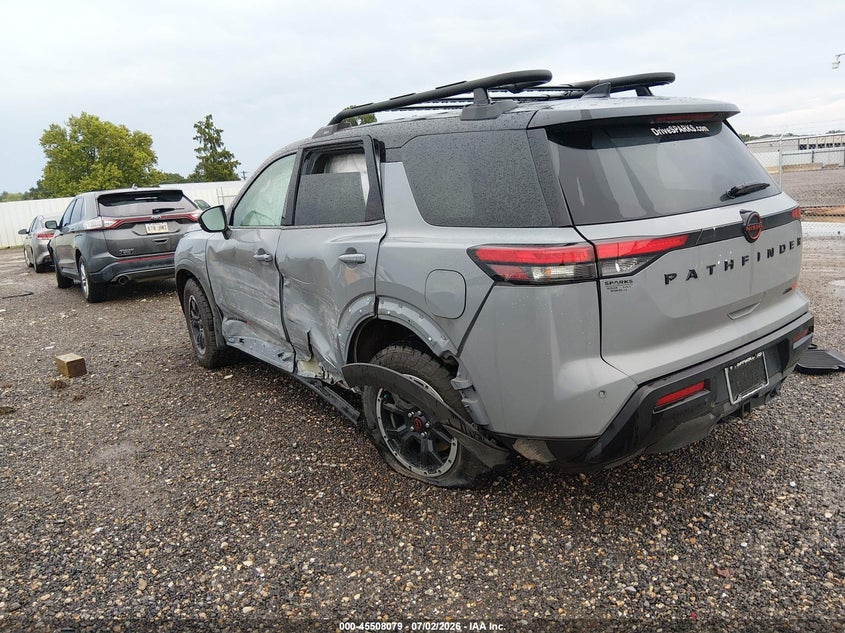 Vin: 5n1dr3be8tc219725, lot: 46006295, nissan pathfinder rock creek 20263
