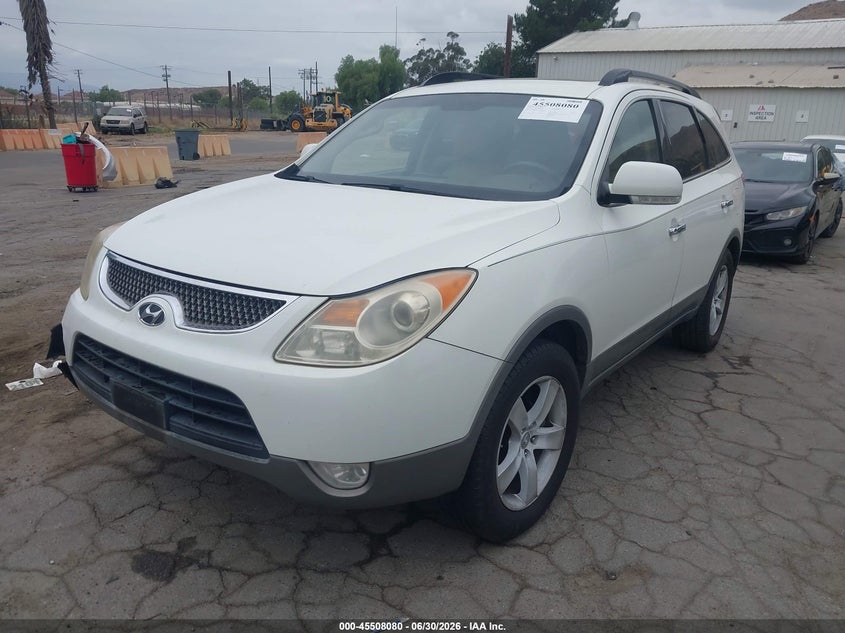 Vin: km8nu4cc3au101353, lot: 46006296, hyundai veracruz limited 20102