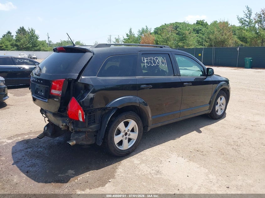 Vin: 3c4pddbg4ct308493, lot: 46006317, dodge journey sxt 20124