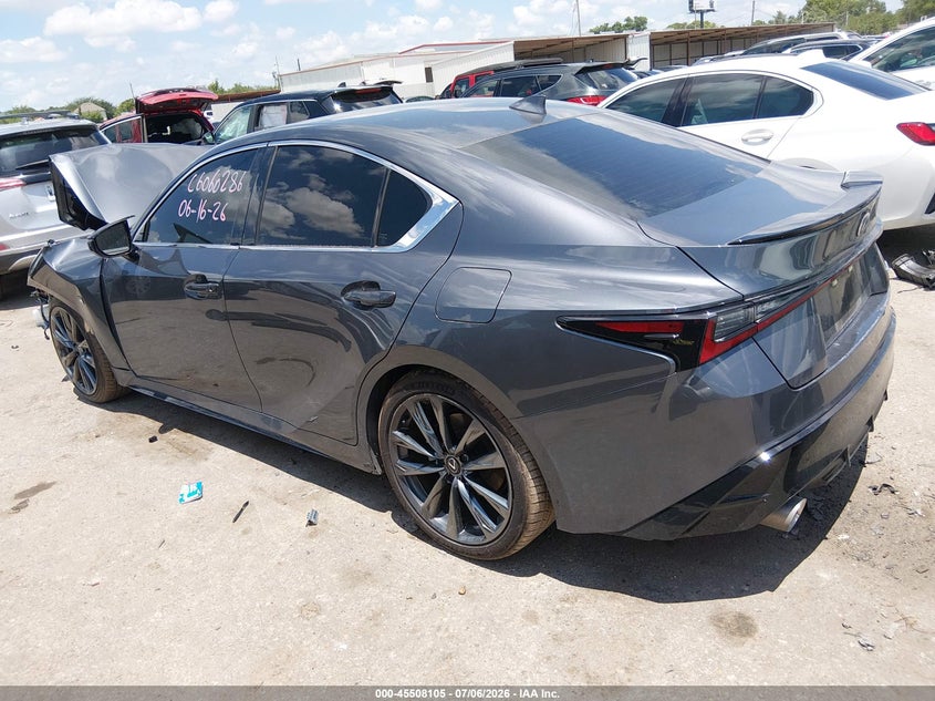 Vin: jthgz1b29r5076548, lot: 46006321, lexus is 350 f sport 20243