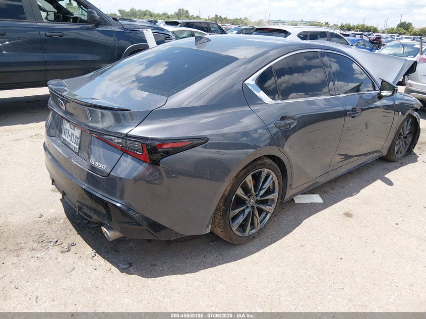 Vin: jthgz1b29r5076548, lot: 46006321, lexus is 350 f sport 20244