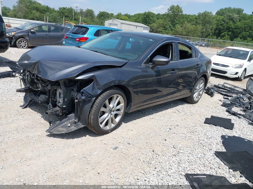 Vin: jm1gj1v56g1439097, lot: 46006368, mazda mazda6 i touring 20162