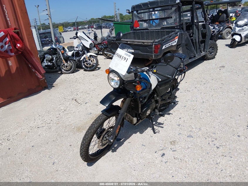 2023 ROYAL ENFIELD MOTORS HIMALAYAN auction photo 2
