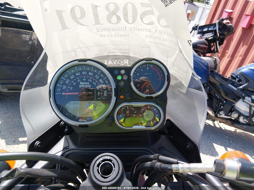 2023 ROYAL ENFIELD MOTORS HIMALAYAN auction photo 7