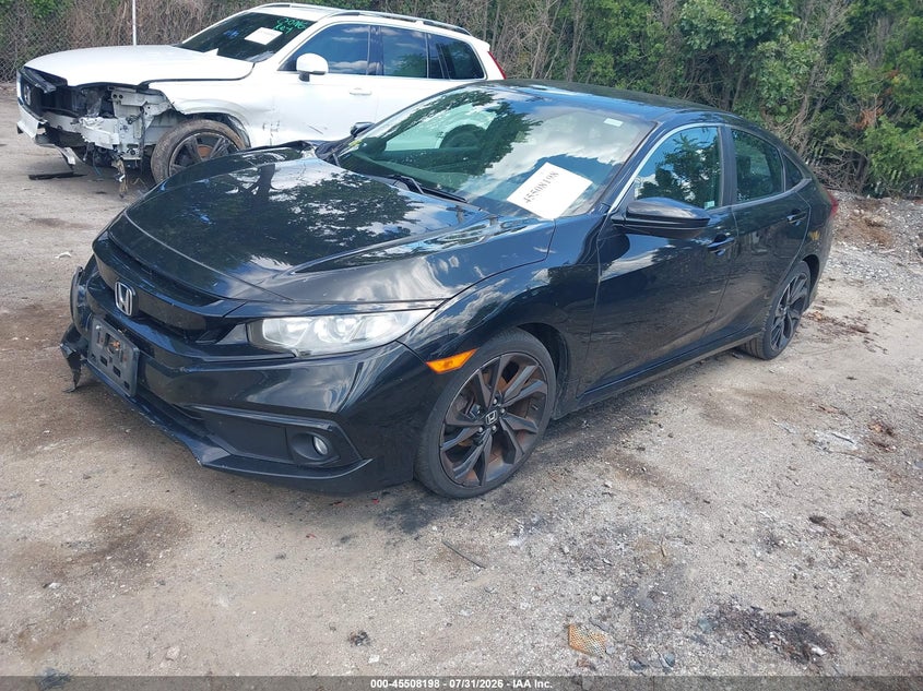 2019 HONDA CIVIC auction photo 2