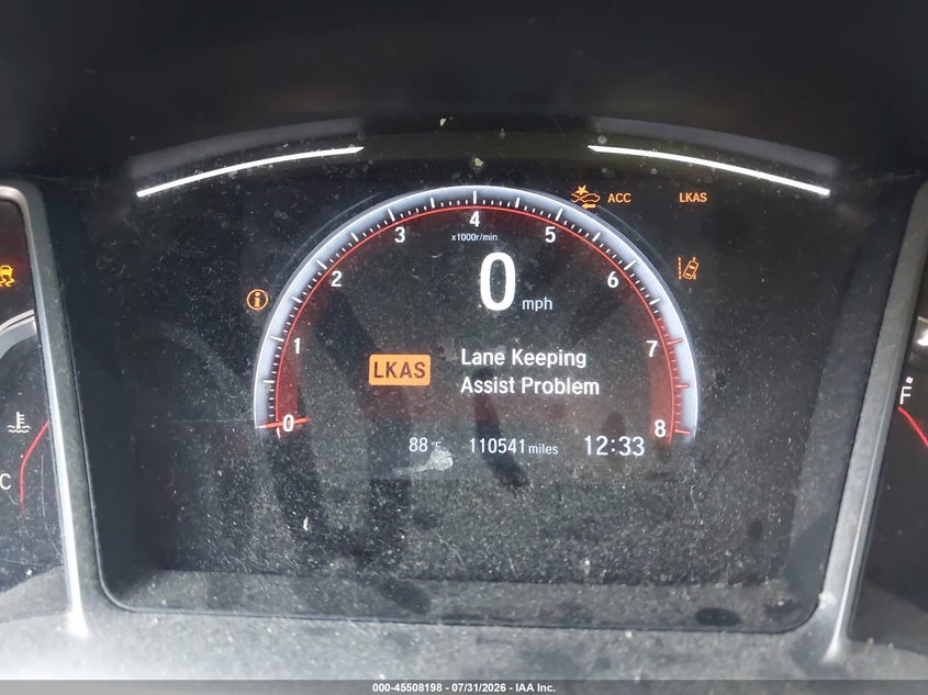 2019 HONDA CIVIC auction photo 7