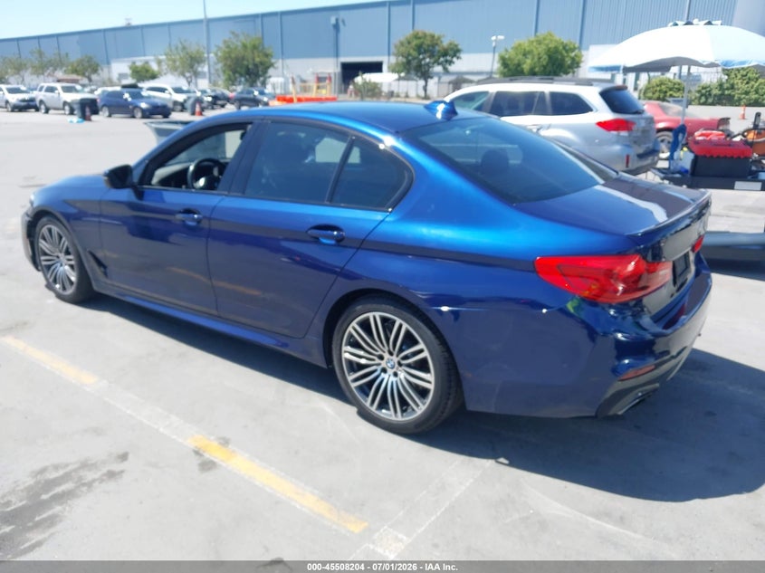 Vin: wbaje5c54kww39781, lot: 46006420, bmw 540i 20193