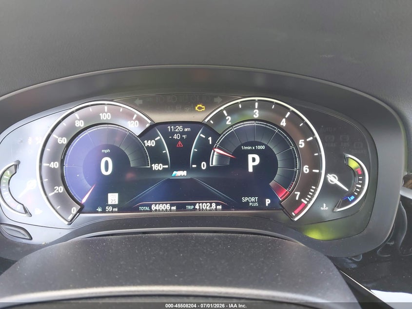 2019 BMW 540I auction photo 7