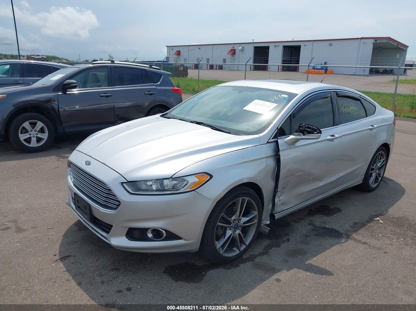 2014 FORD FUSION SEDAN 2.0L I-4 DI, DOHC, VVT, TURBO, 231HP