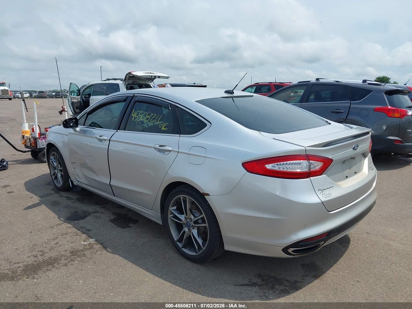 Vin: 3fa6p0k98er121972, lot: 46006427, ford fusion titanium 20143