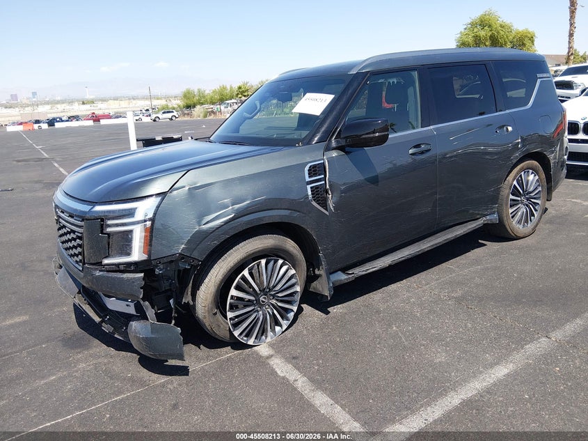 Vin: jn8ay3cc5t9215947, lot: 46006429, nissan armada platinum reserve 20262