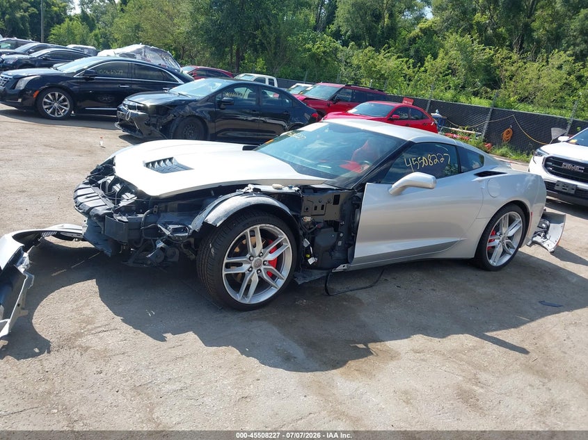 2019 Chevrolet Corvette Stingray VIN: 1G1YD2D71K5120348 Lot: 45508227
