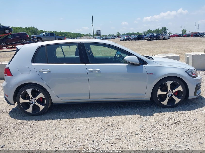 2018 Volkswagen Golf Gti 2.0T Autobahn/2.0T S/2.0T Se VIN: 3VW547AU7JM290043 Lot: 45508229