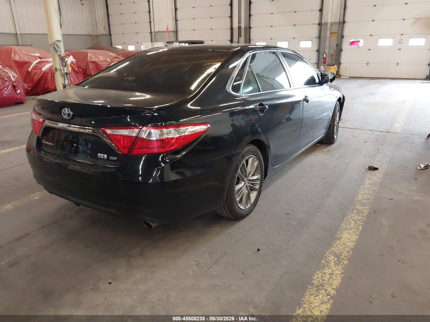 2015 TOYOTA CAMRY HYBRID auction photo 4