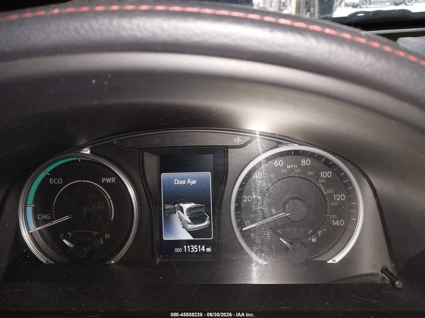 2015 TOYOTA CAMRY HYBRID auction photo 7