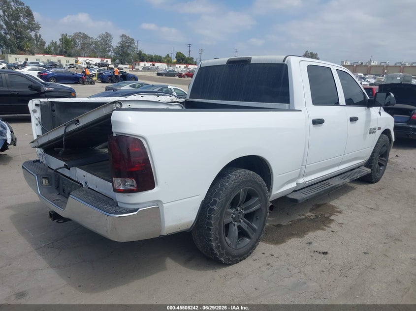 Vin: 1c6rr6st0gs128543, lot: 46006459, ram 1500 tradesman 20164