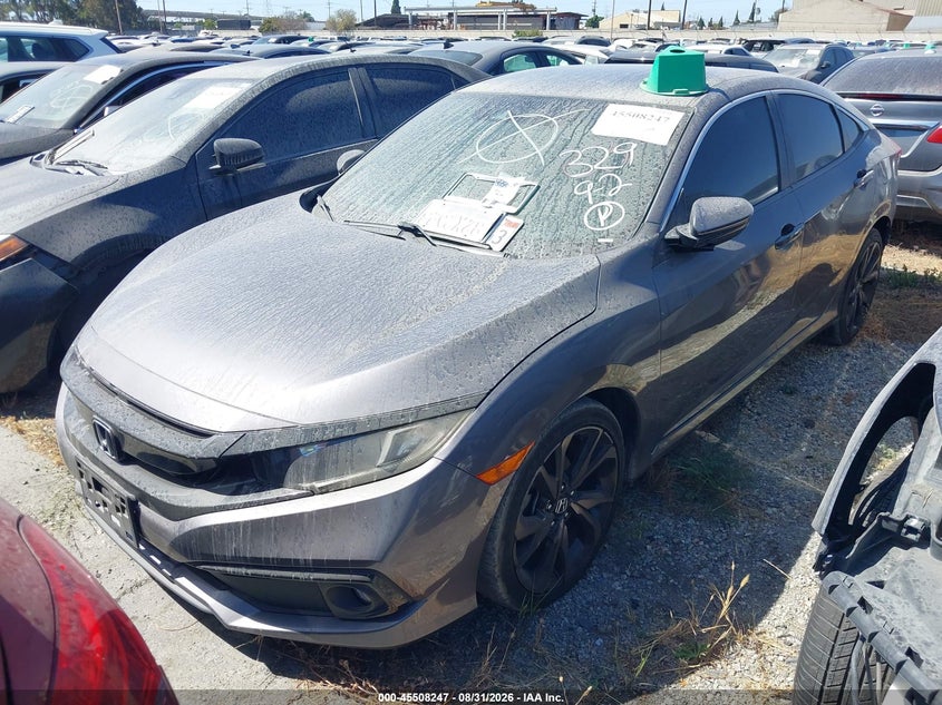 2020 HONDA CIVIC SEDAN 2.0L I-4 DOHC, VVT, 158HP
