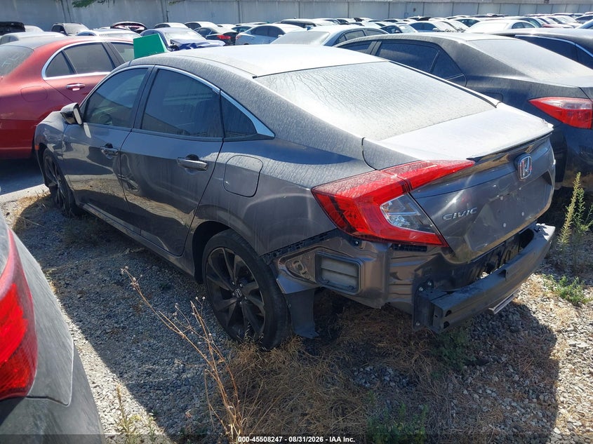 2020 HONDA CIVIC SEDAN 2.0L I-4 DOHC, VVT, 158HP