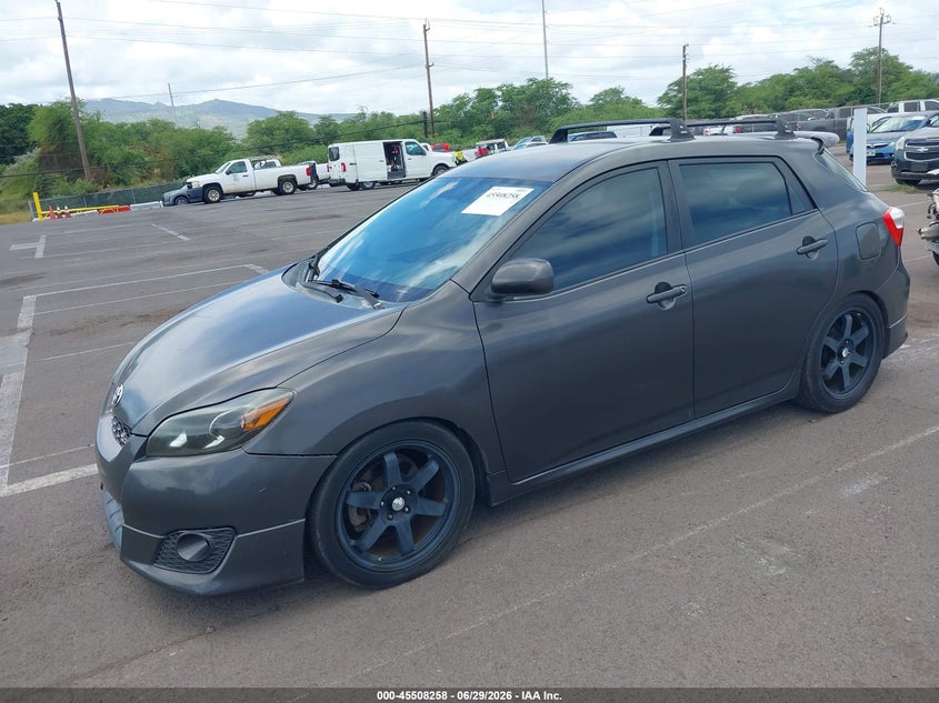 Vin: 2t1me4ee9ac006434, lot: 46006474, toyota matrix xrs 20102