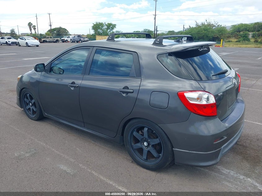 Vin: 2t1me4ee9ac006434, lot: 46006474, toyota matrix xrs 20103