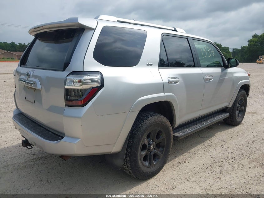 Vin: jtebu5jrxh5421581, lot: 46006524, toyota 4runner sr5 20174