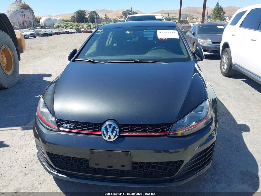 2015 Volkswagen Golf Gti 2.0T S 4-Door VIN: 3VW5T7AU4FM062365 Lot: 45508314