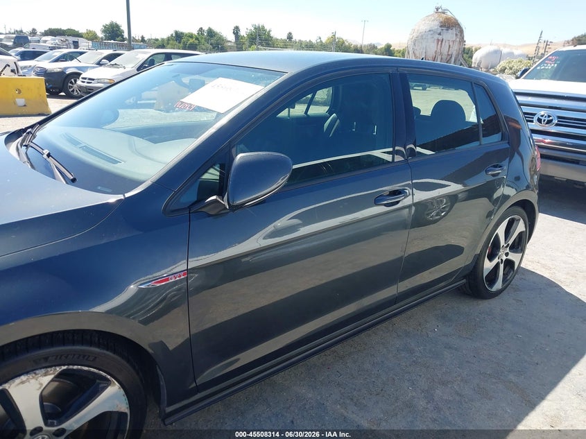 2015 Volkswagen Golf Gti 2.0T S 4-Door VIN: 3VW5T7AU4FM062365 Lot: 45508314