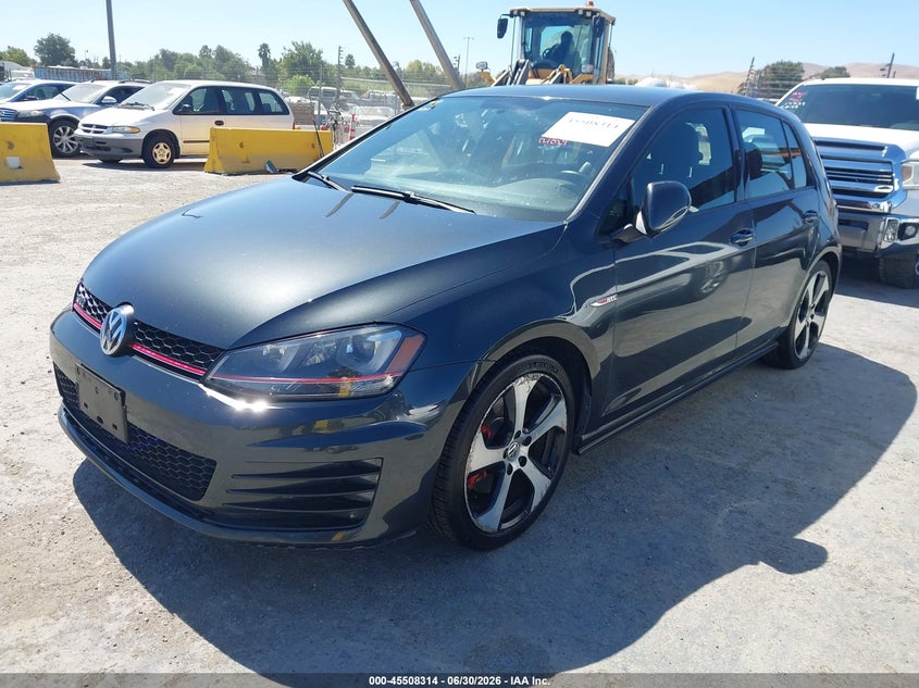 2015 VOLKSWAGEN GOLF GTI auction photo 2